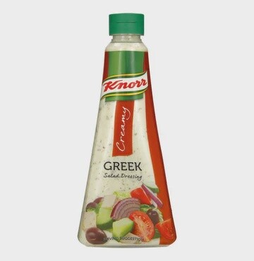 Knorr Salad Dressing Greek Creamy 340ml