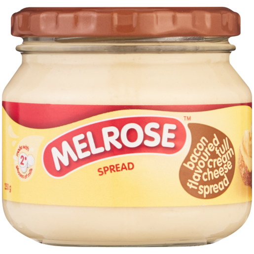 Melrose Cheese Spread - Bacon 250g Jar