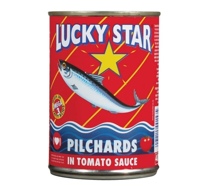 Lucky Star Pilchards - Tomato Sauce 400g