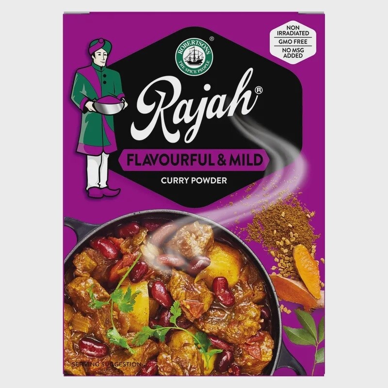 Rajah Curry Powder Flavourful &amp; Mild 100g