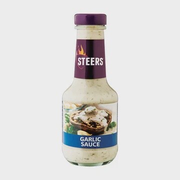 Steers Sauce - Garlic 375ml