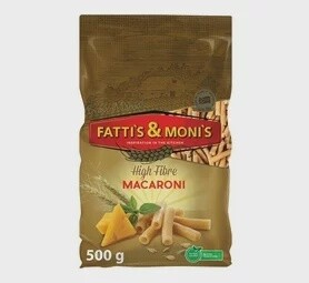 Fatti&#39;s &amp; Moni&#39;s Wholewheat Pasta - Macaroni 500g
