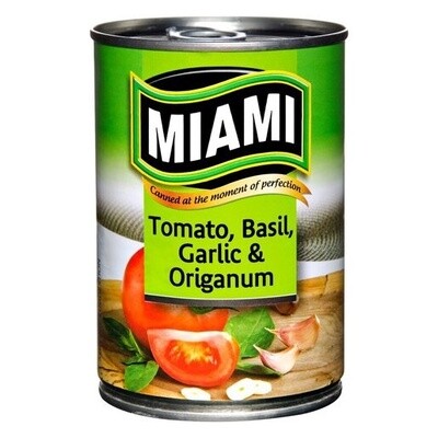 Miami Boerie Relish - Tomato, Basil, Garlic &amp; Origanum 450g