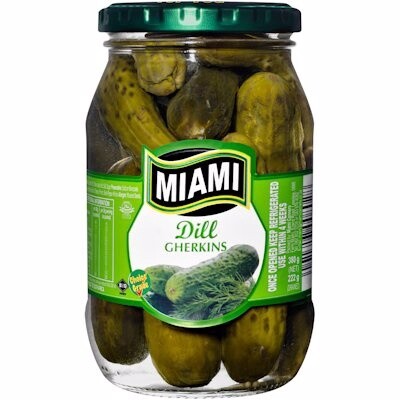 Miami Pickles - Dill Gherkins  380g