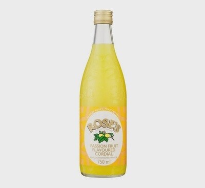 Roses Passionfruit Cordial 750ml
