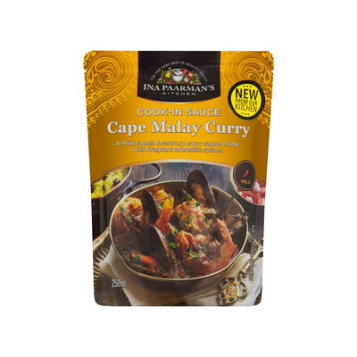 Ina Paarman Cook in Sauce - Cape Malay Curry 250ml