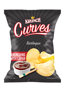 Krunch Curves Chips - BBQ 125g