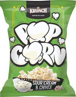 Krunch Popcorn - Sour Cream &amp; Chives 90g