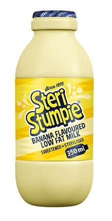 Steri Stumpie Milk - Banana 350ml