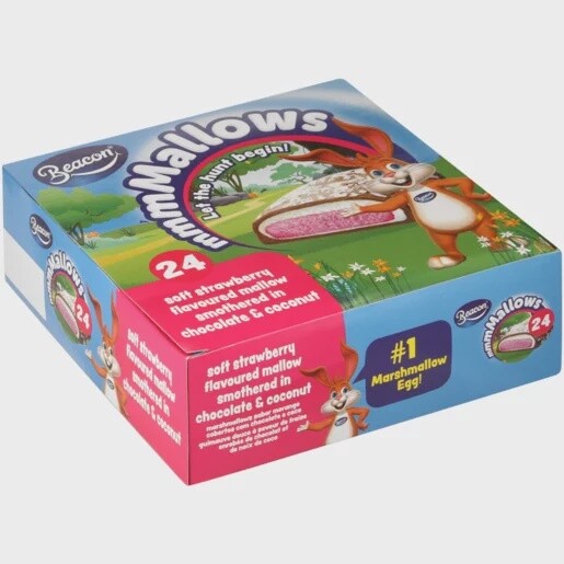 Beacon Marshmallow Easter Eggs Whippy 24s