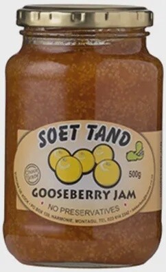 Soet Tand Jam - Gooseberry 500g