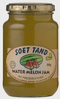 Soet Tand Jams - Water Melon 500g Jar