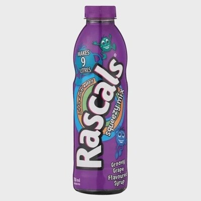 Mister Sweets Rascals Syrup - Grape 750ml