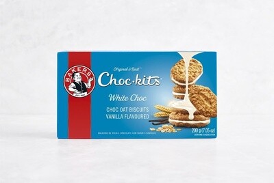 Bakers Choc Kits - White Chocolate 200g