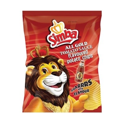 Simba Chips Tomato Sauce 120g