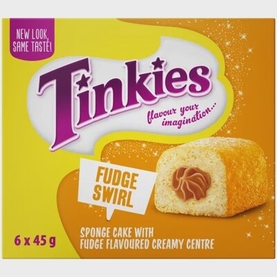 Tinkies - Fudge Swirl Bar 6 Pack