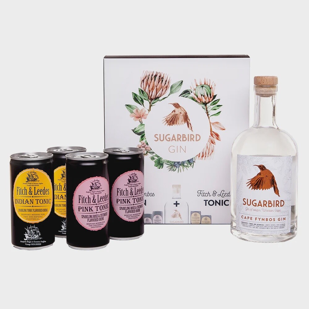 Sugarbird Gin &amp; Tonic Gift Pack 500ml