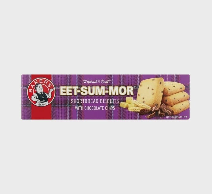 Bakers Eet-Sum-Mor - Chocolate Chip 200g