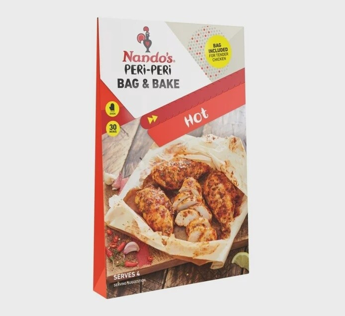 Nando&#39;s Bag and Bake - Hot 20g Sachet