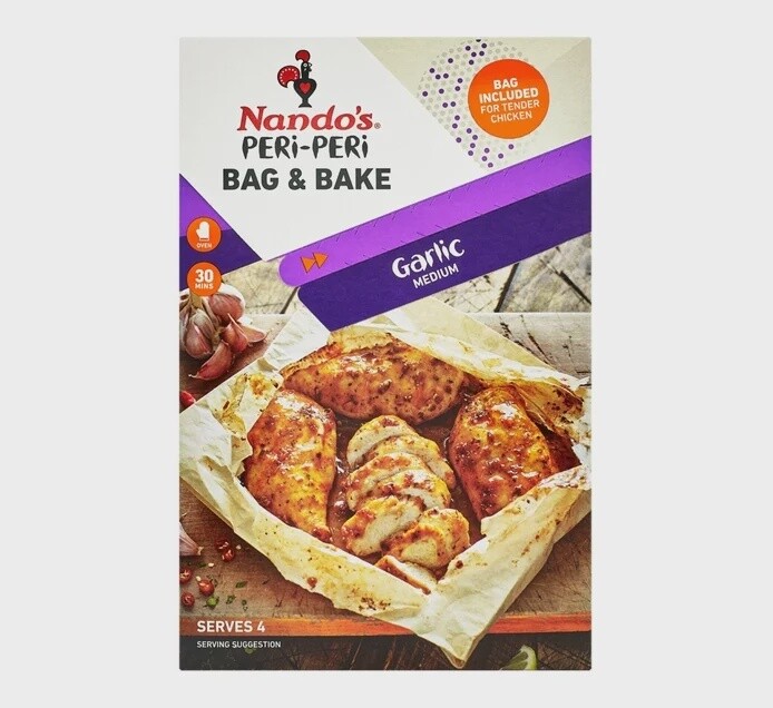 Nando&#39;s Bag and Bake - Garlic 20g Sachet