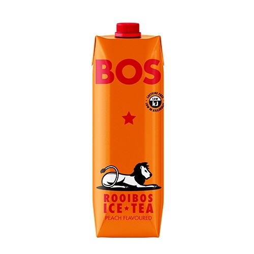 Bos Ice Tea - Peach 1l Carton