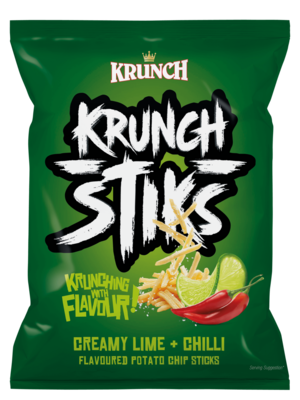 Krunch Sticks - Creamy Lime & Chilli 90g