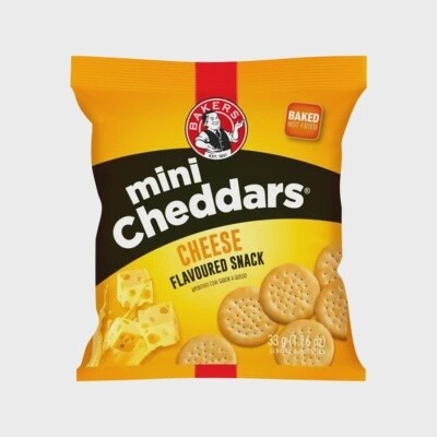 Bakers Mini Cheddars - Cheese 33g