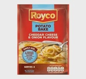 Royco Potato Bake - Cheddar Cheese and Onion 35g