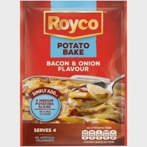 Royco Potato Bake - Bacon &amp; Onion 40g