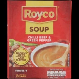 Royco Soup - Chilli Beef and Green Pepper 45g