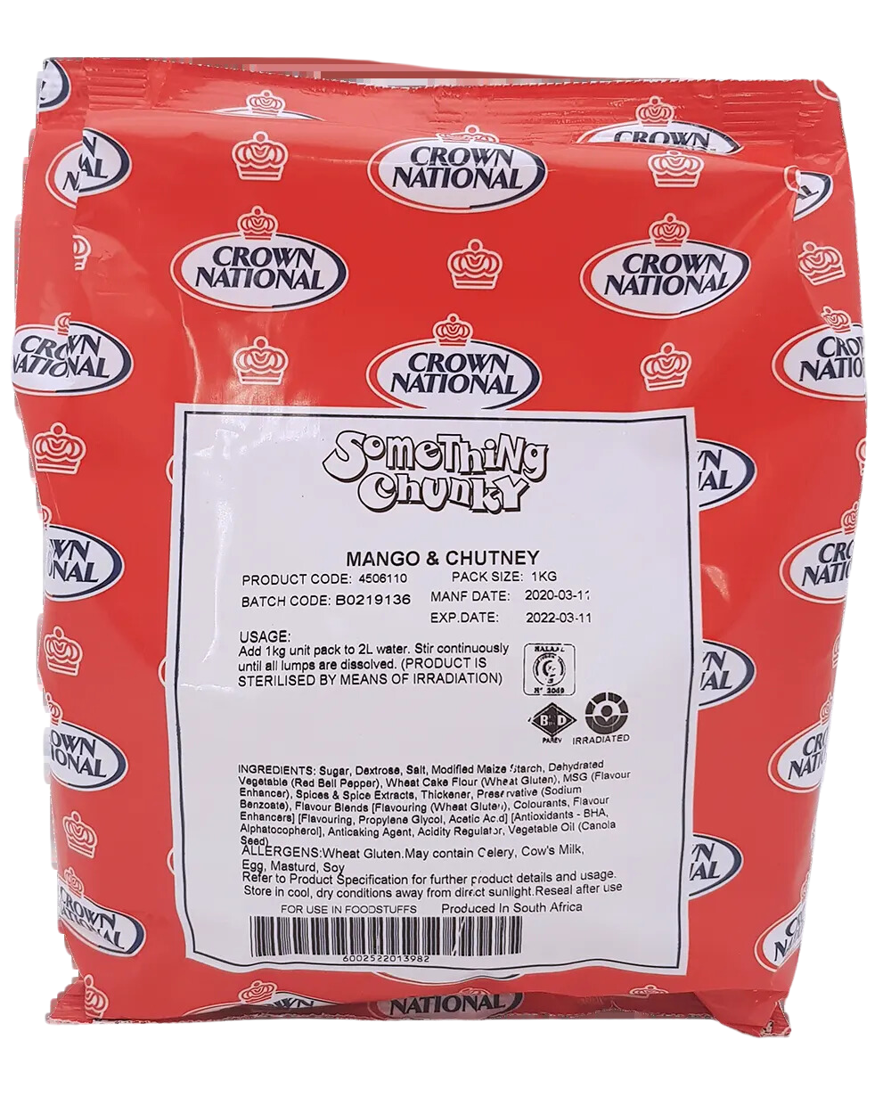 Crown National Seasoning - Something Chunky - Mango &amp; Chutney 1kg