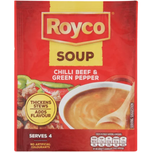 Royco Soup - Chilli Beef &amp; Green Pepper 45g