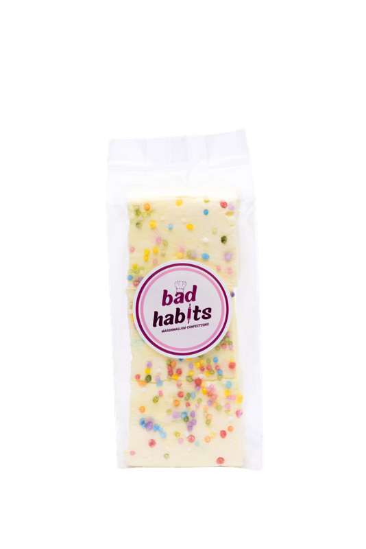 Bad Habits Confections - Fairy Bread Marshmallow