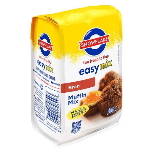 Snowflake Muffin Mix Bran 500g
