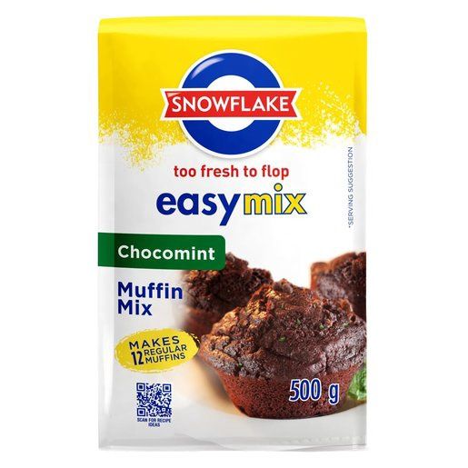 Snowflake Chocomint Muffin Mix 500g