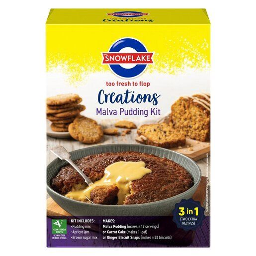 Snowflake Malva Pudding Kit 400g