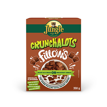 Jungle Crunchalots Fillows - Chocolate 375g