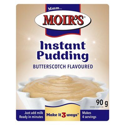 Moir&#39;s Instant Pudding Butterscotch 90g