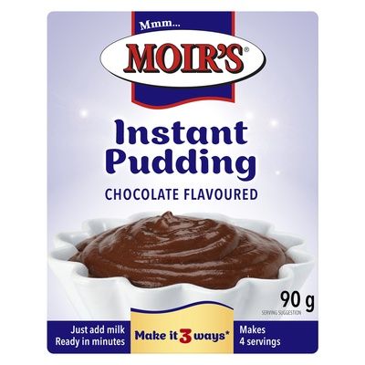 Moir&#39;s Instant Pudding Chocolate 90g