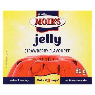 Moir&#39;s Jelly Strawberry 80g