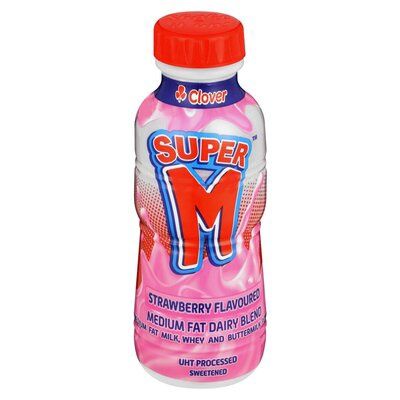 Super M Flavoured Milk - Strawberry 300ml
