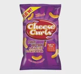 Willards Cheese Curls Fruit Chutney, Size: 150g