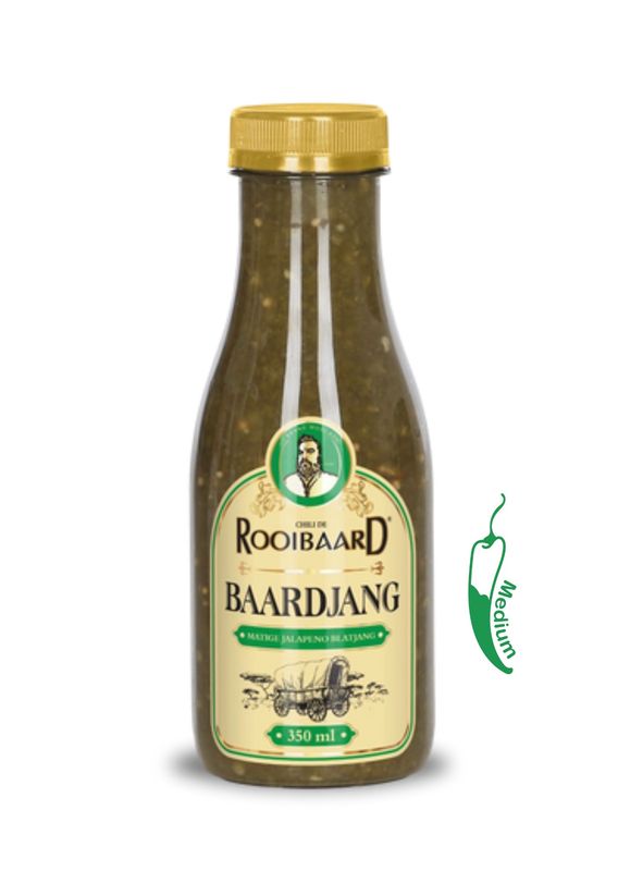 Rooibaard Baardjang Green Sauce 350ml