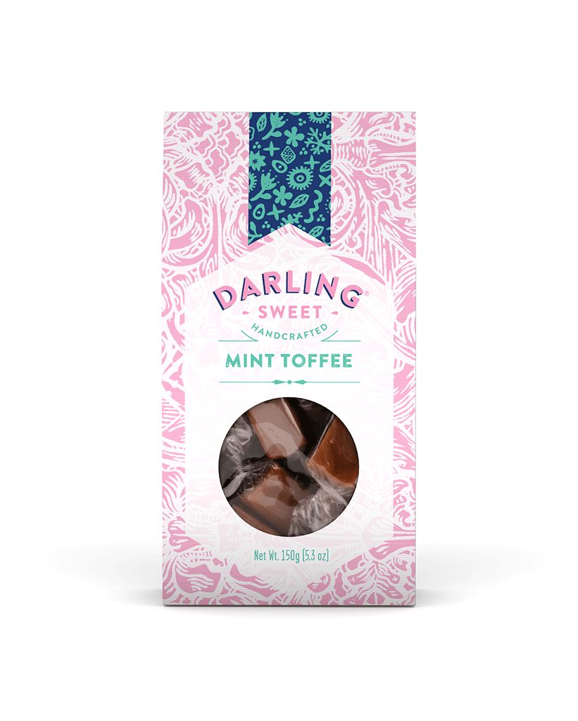 Darling Sweets Mint Toffee, Size: 150g