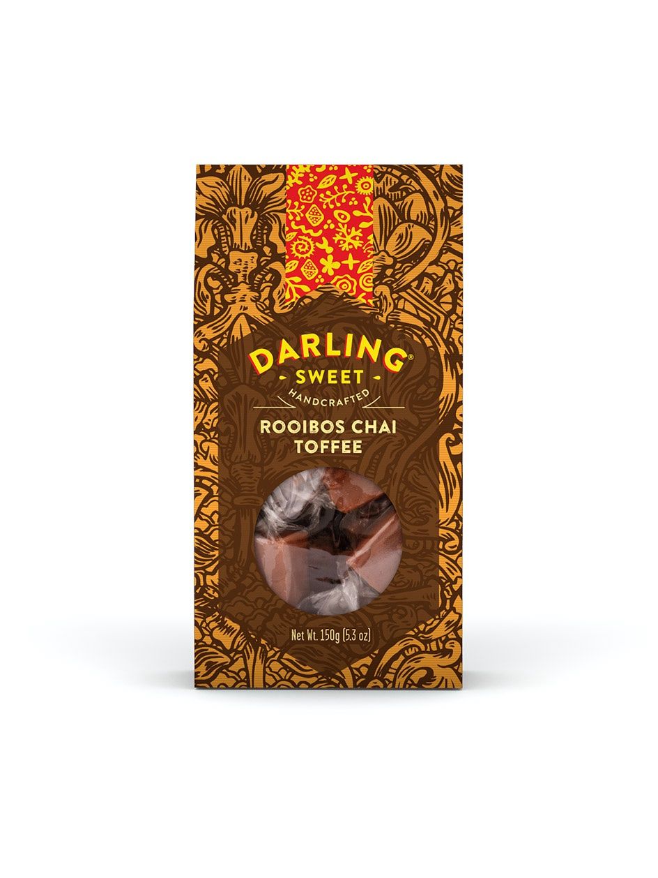 Darling Sweets Rooibos Chai Toffee, Size: 150g