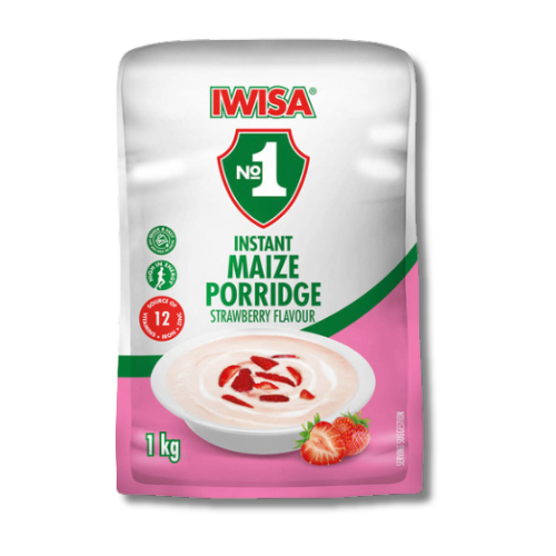 Iwisa Instant Porridge - Strawberry 1kg