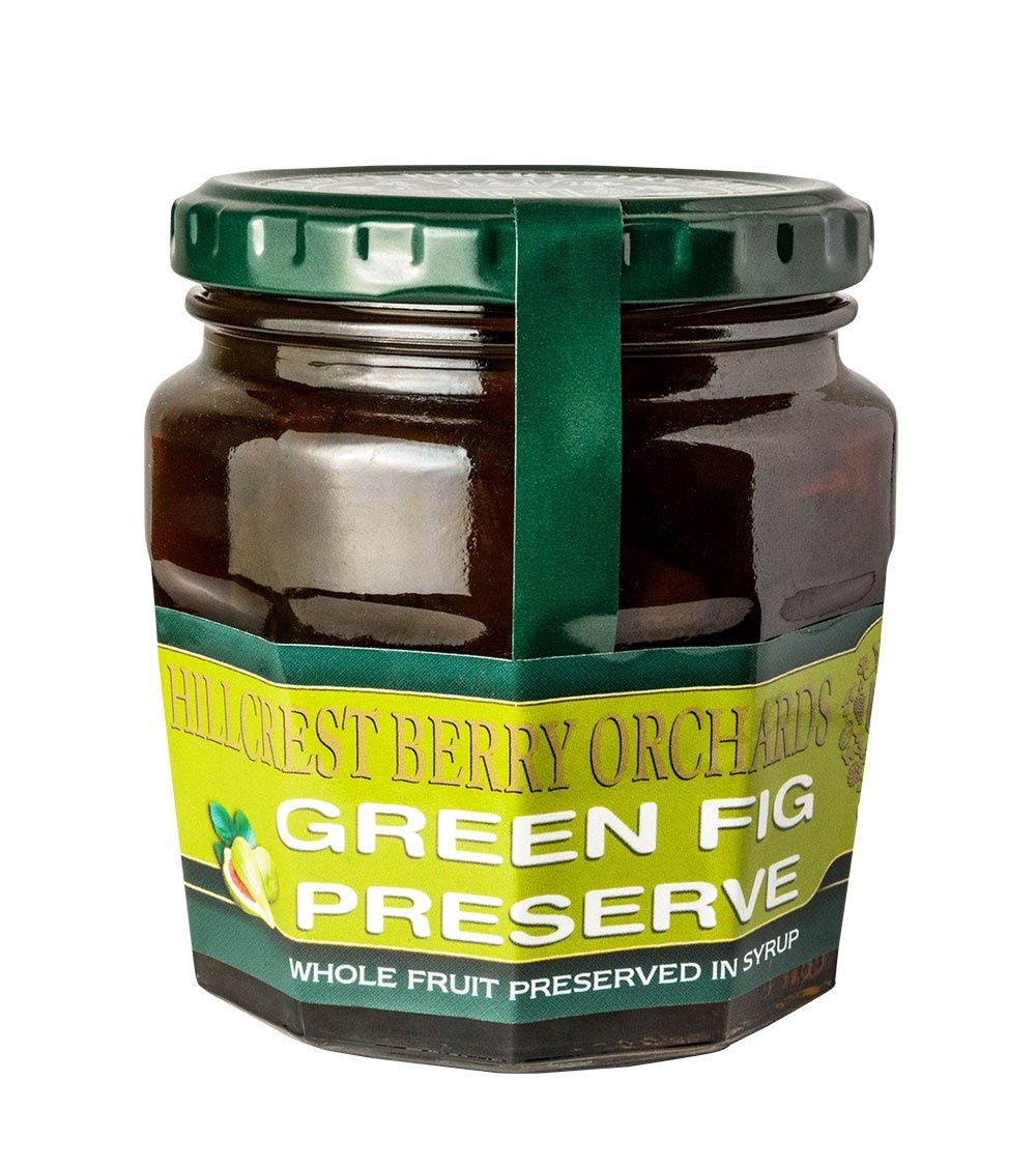 Hillcrest Berry Jams - Green Figs Preserve 340g