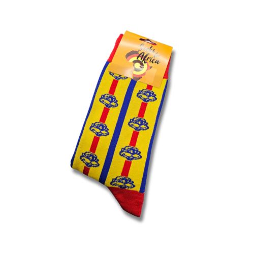 Socks for Africa - Yellow Chappies (Unisex)