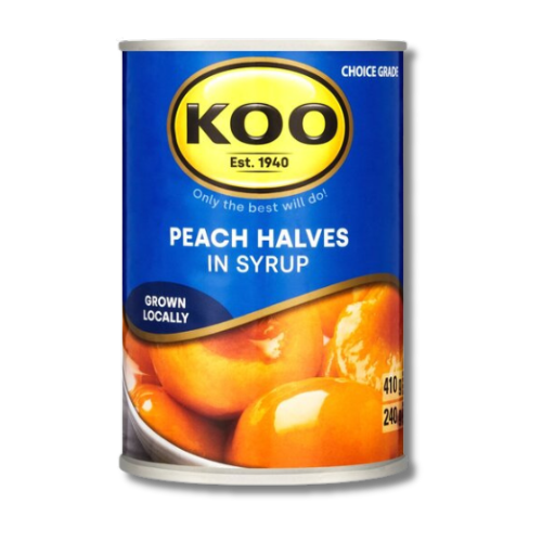 Koo Peach Halves 410g