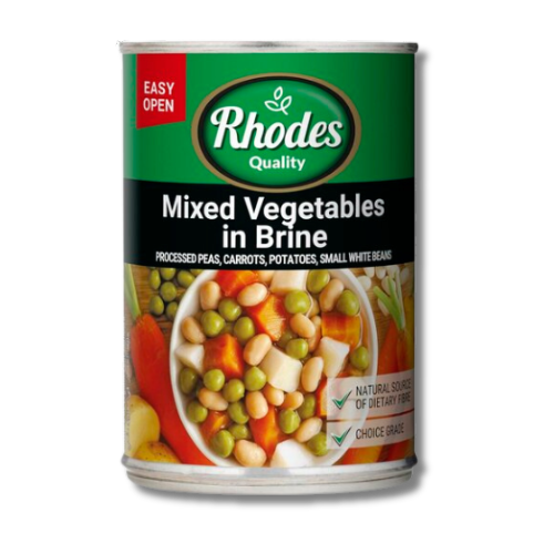 Rhodes - Mixed Vegetable in Brine 410g